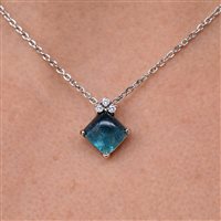 Necklace Comete Woman in Gold Topazio GLB 754